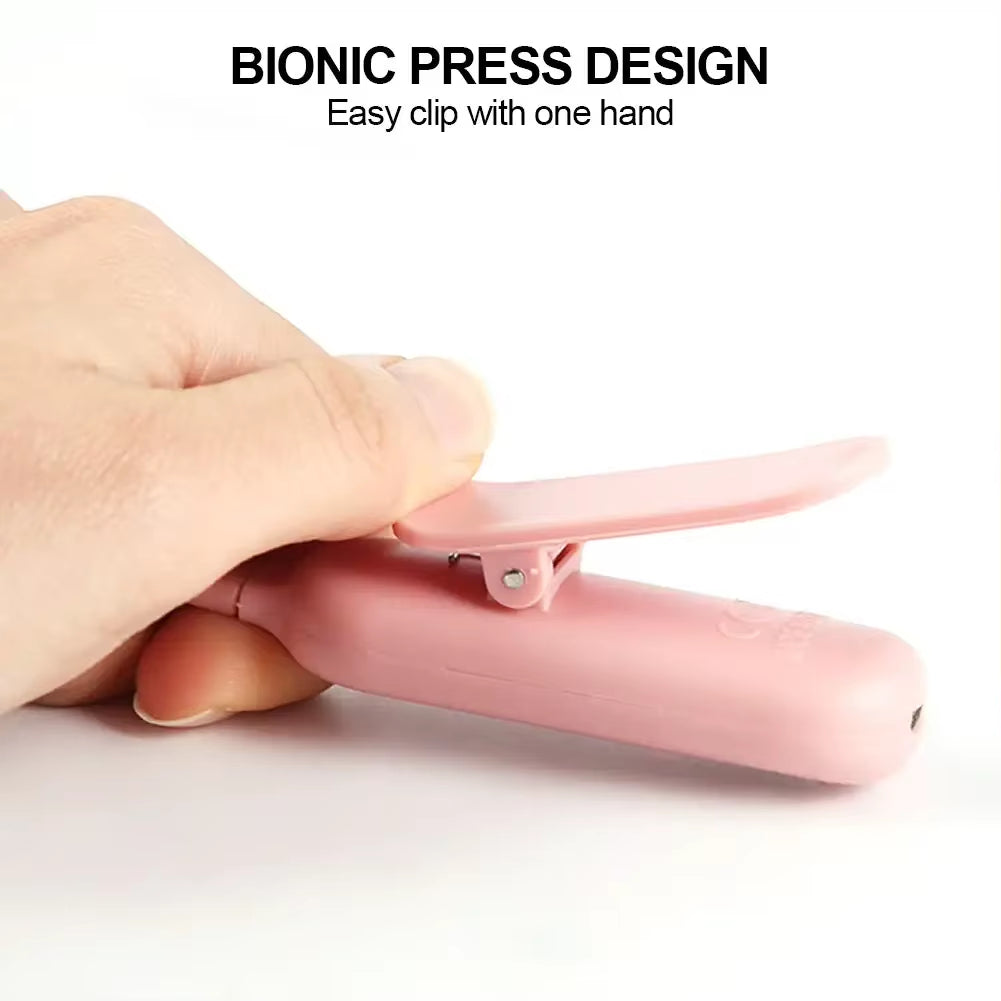 Adjustable Brightness USB Mini LED Clip-On Book Light - Perfect for Reading in Bed or Travel